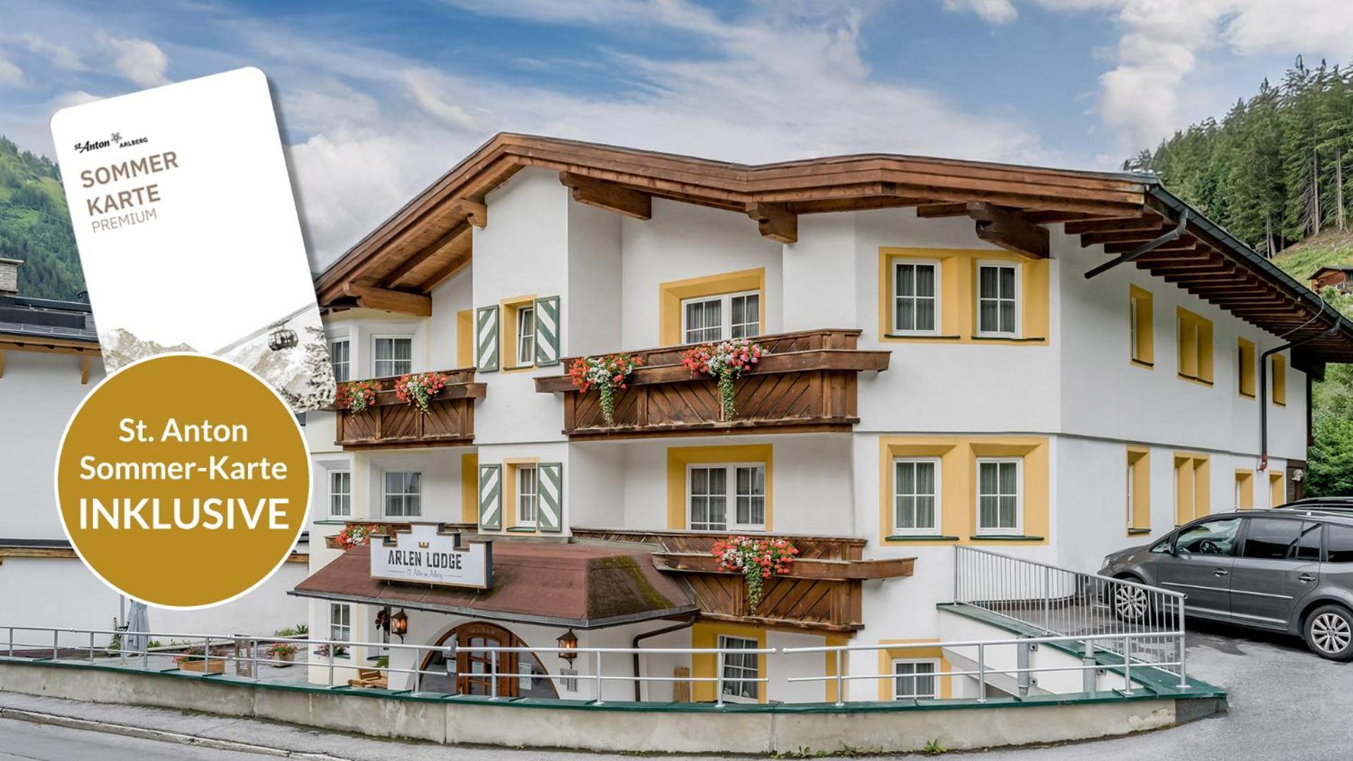 Arlen Lodge Hotel Inkl Premium Karte Im Sommer Санкт Антон ам Арлберг Екстериор снимка